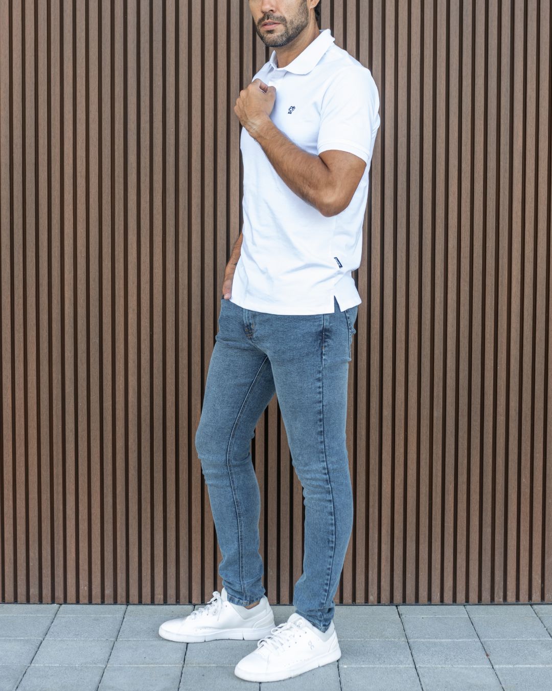 Jean Elástico Sky - Slim Fit