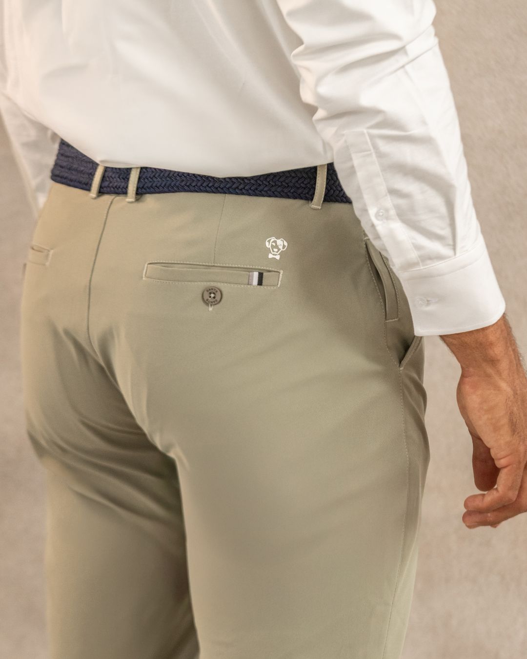 Pantalón Performance Antimanchas Verde Oliva