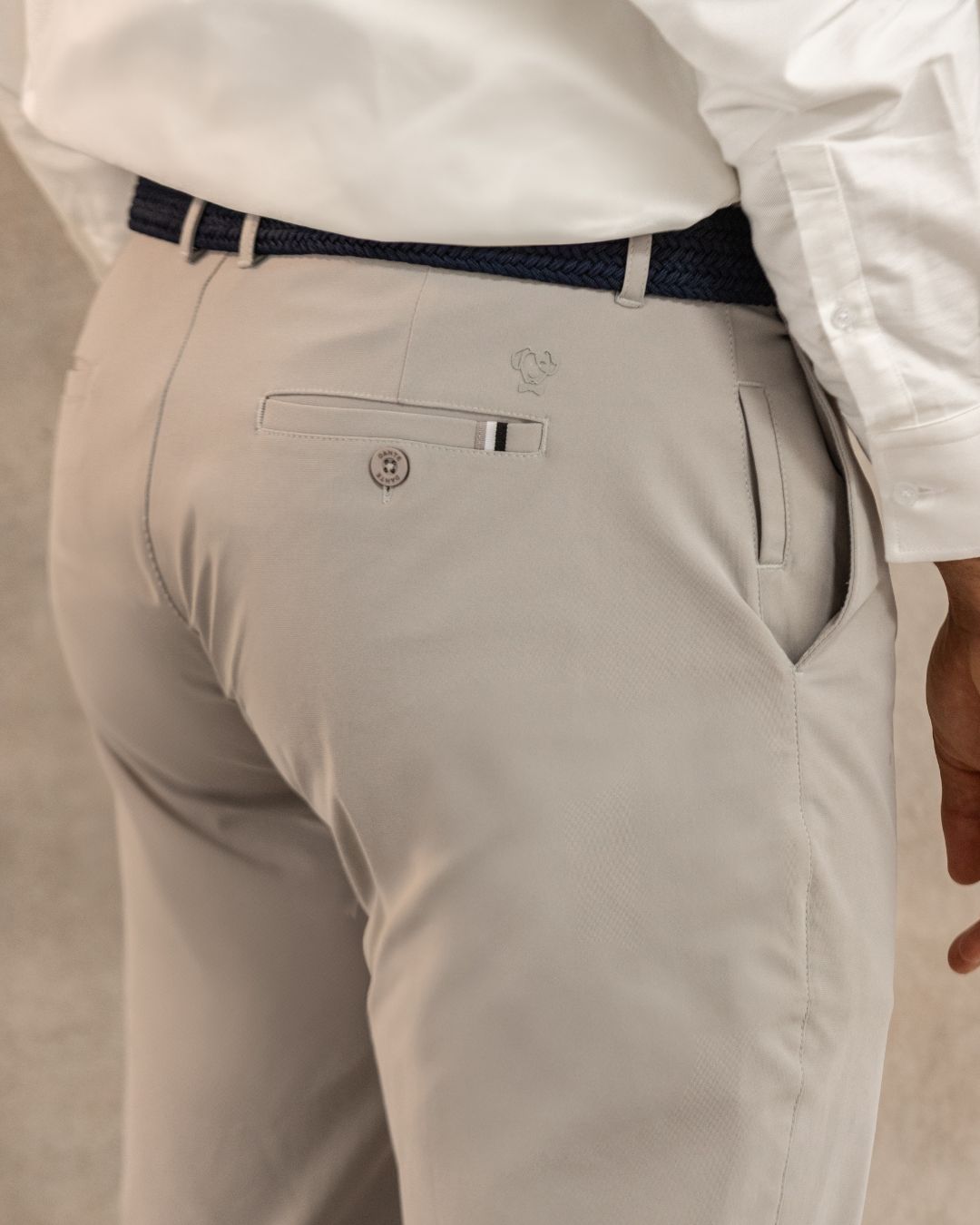 Pantalón Performance Antimanchas Light Gray