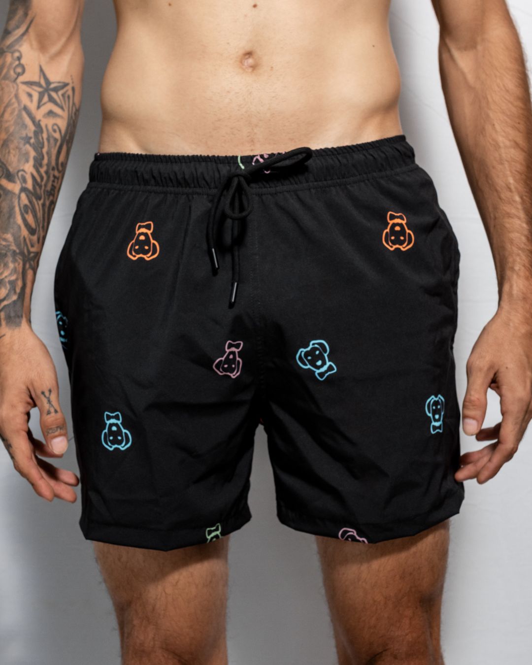 Pantaloneta Efecto Sombra Neón