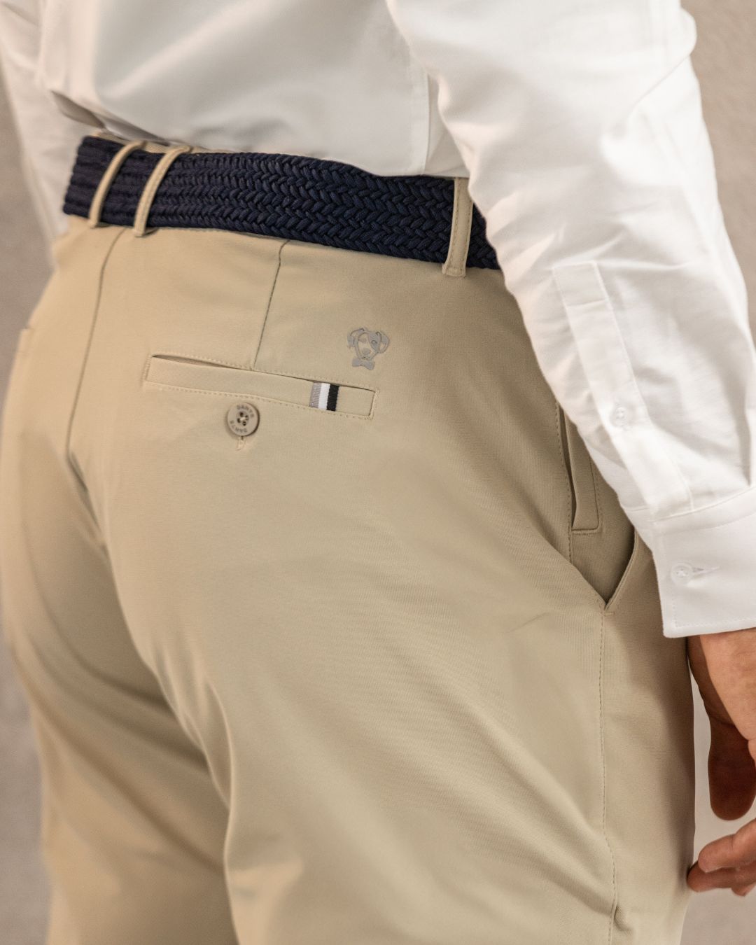 Pantalón Performance Antimanchas Taupé