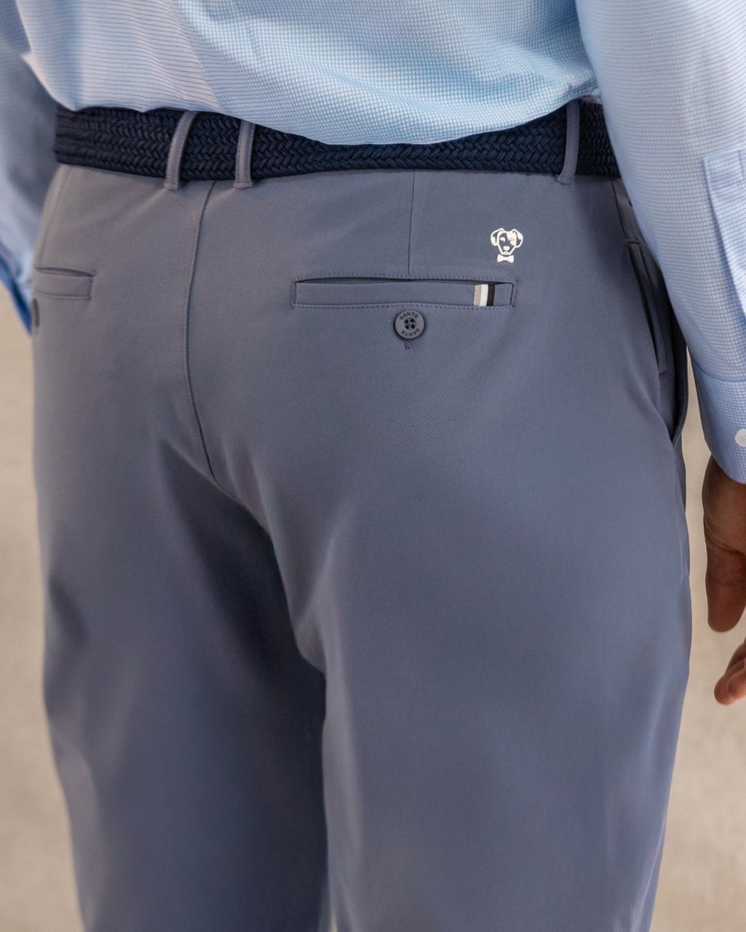 Pantalón Performance Antimanchas Azul