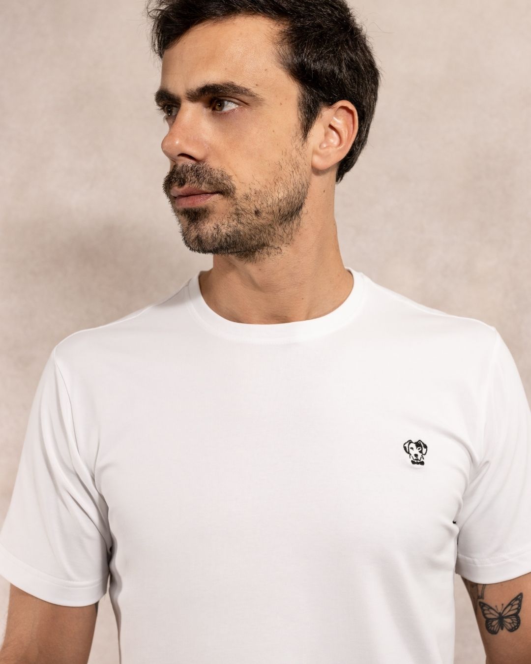Camiseta Antimanchas Blanca - Regular Fit