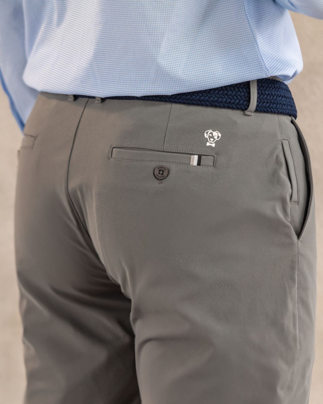 Pantalón Performance Antimanchas Gris Oscuro