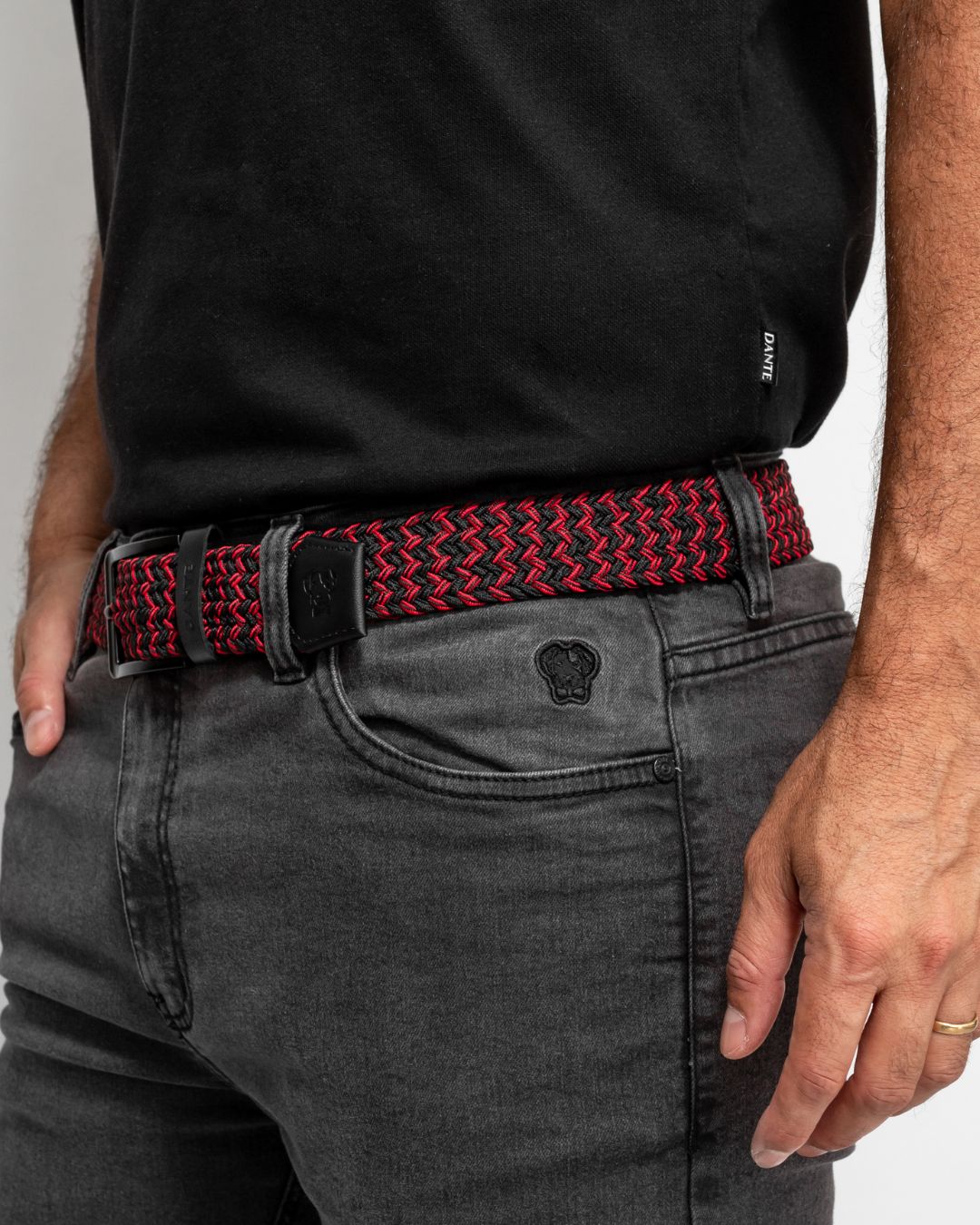 Cinturón Elástico Racing Red