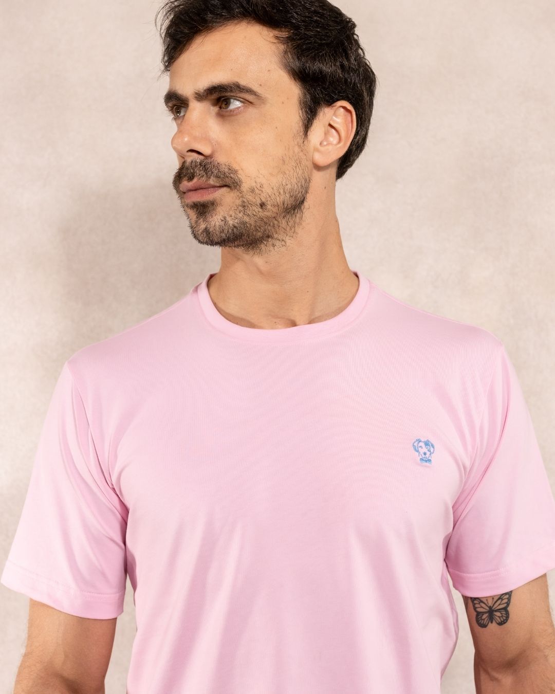 Camiseta Antimanchas Rosada - Regular Fit