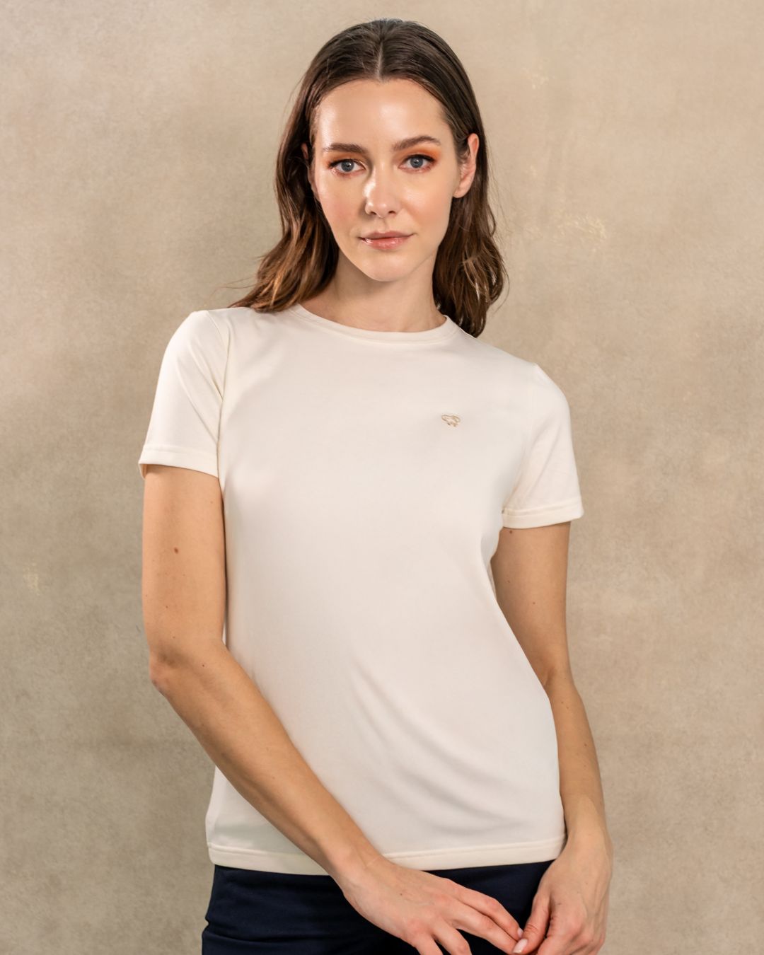 Camiseta Antimanchas de Mujer Ivory