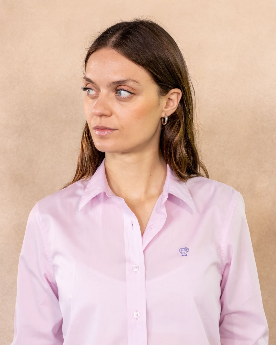 Camisa Antimanchas de Mujer Light Pink- Regular Fit