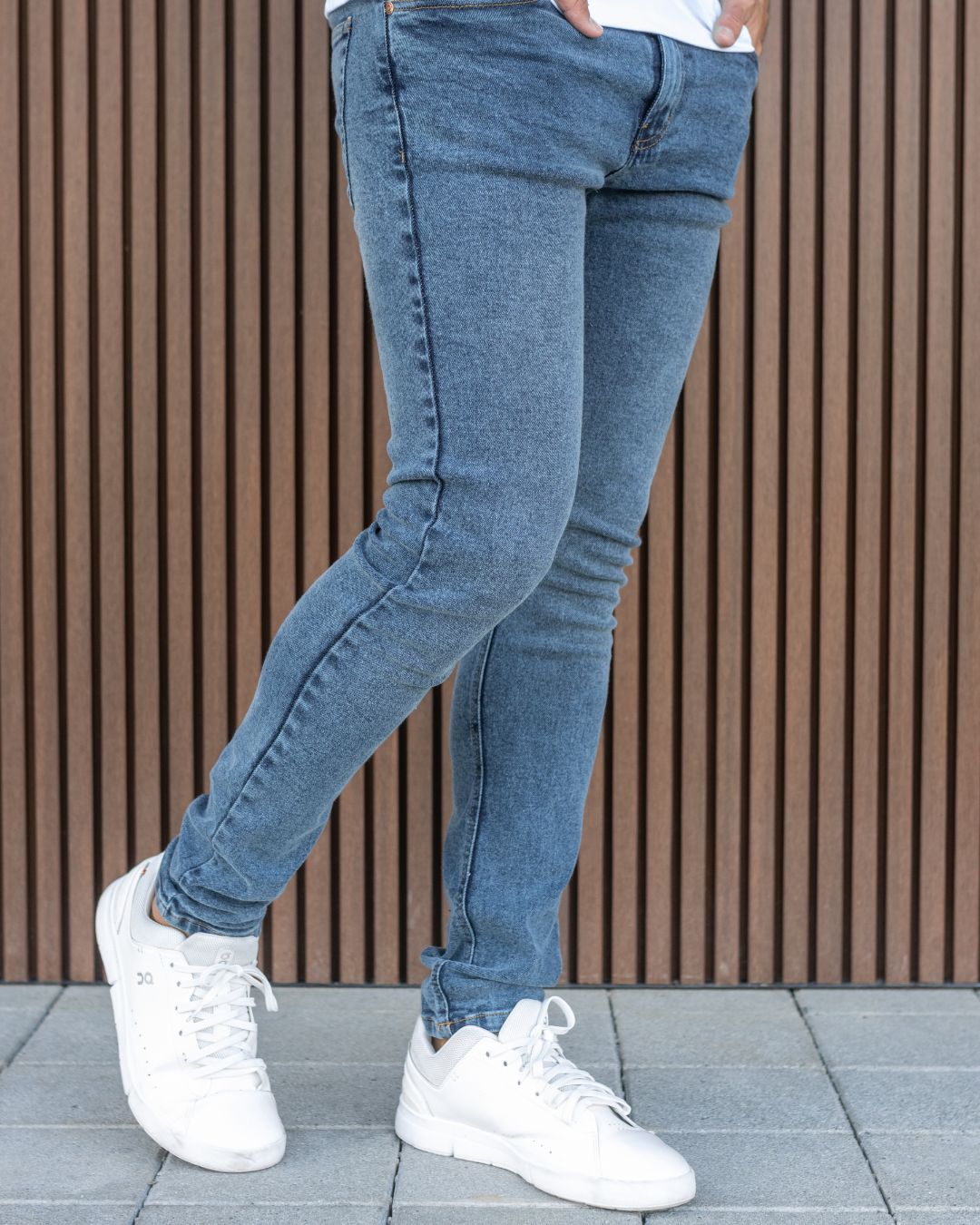 Jean Elástico Sky - Slim Fit
