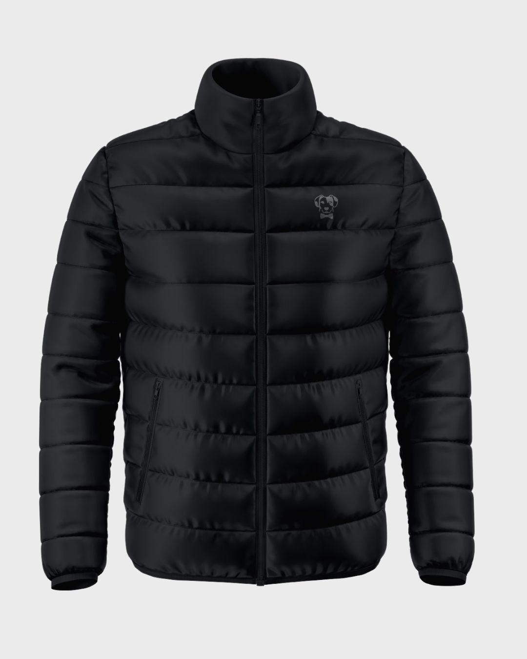 Chaqueta acolchada negra
