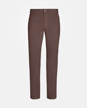 Pantalón Elástico Café Oscuro