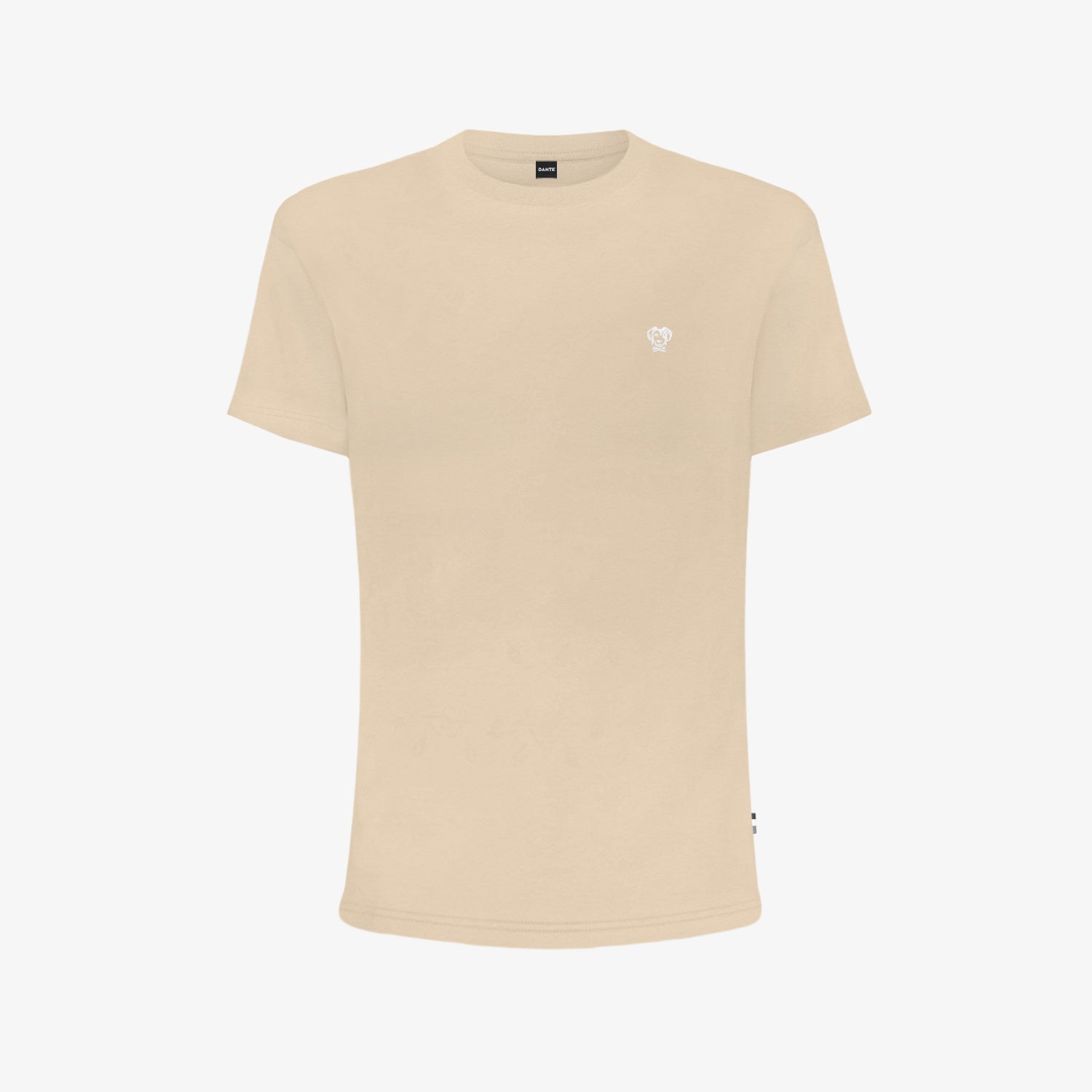 Camiseta Antimanchas De Mujer Arena Logo Blanca