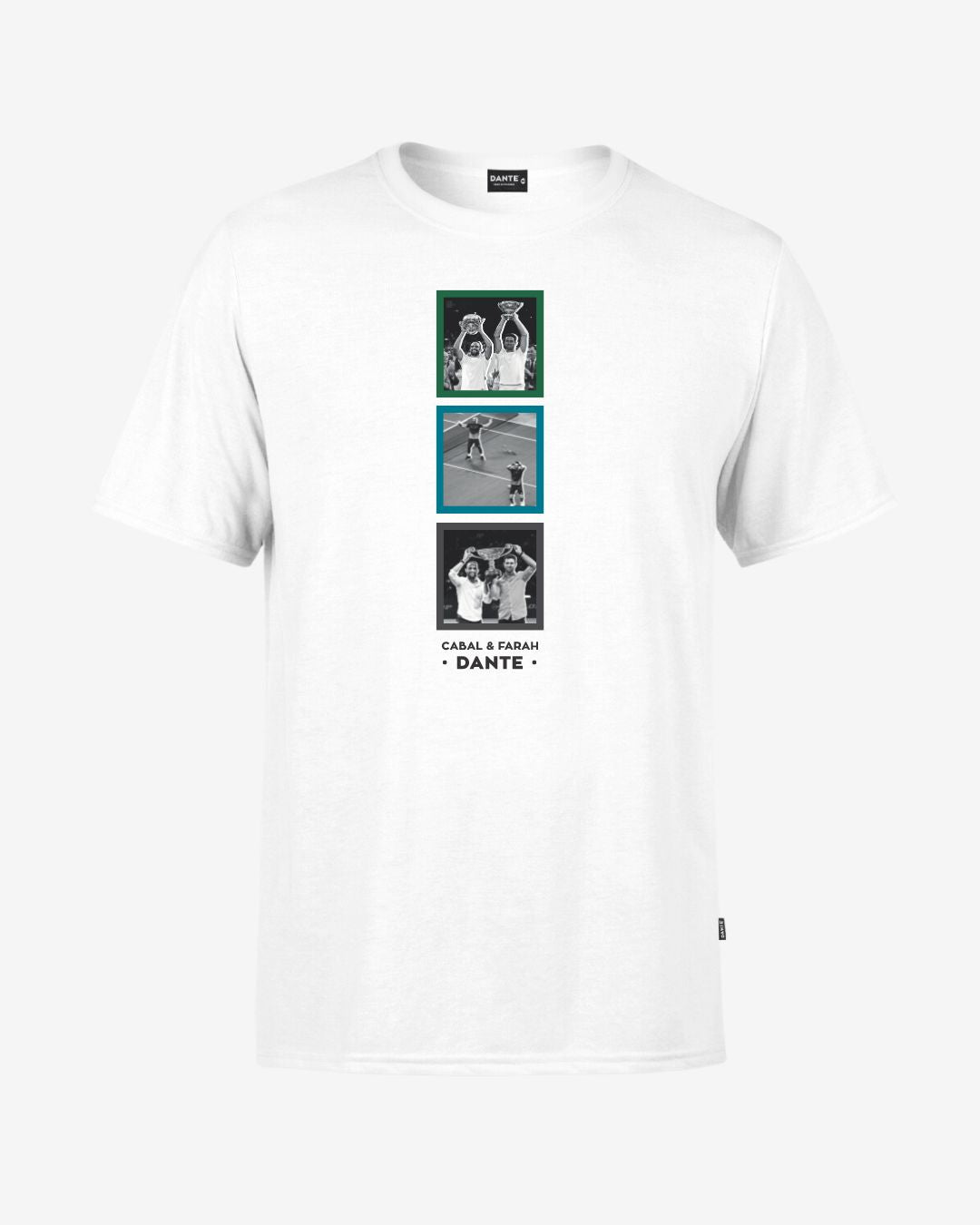 Camiseta antimanchas Cabal & Farah - Blanco Slim Fit
