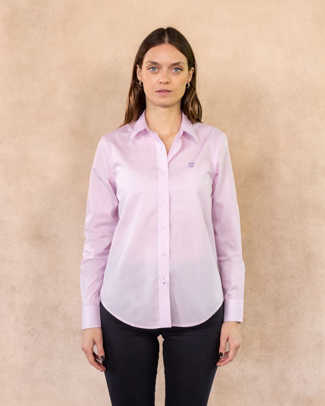 Camisa Antimanchas de Mujer Light Pink- Regular Fit