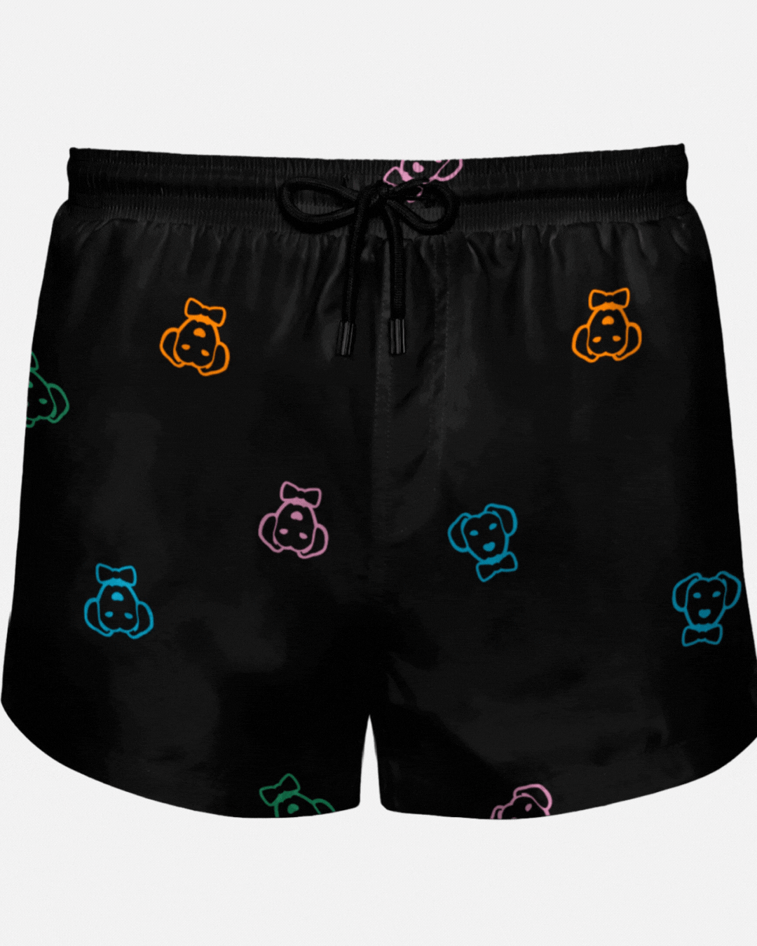 Pantaloneta Efecto Sombra Neón