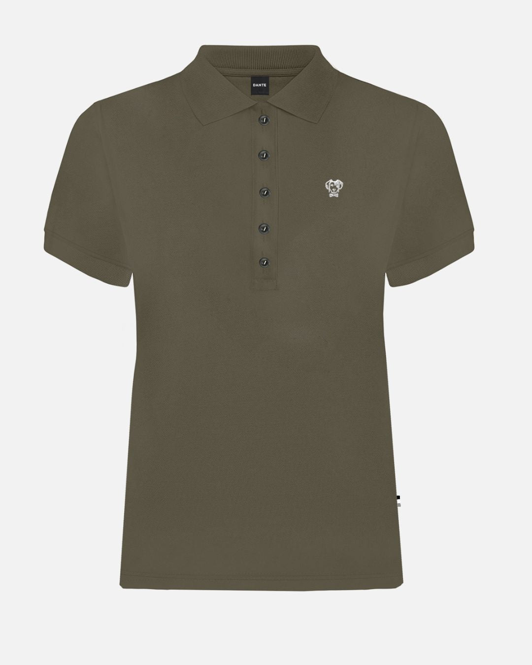 Polo Antimanchas De Mujer Verde Militar