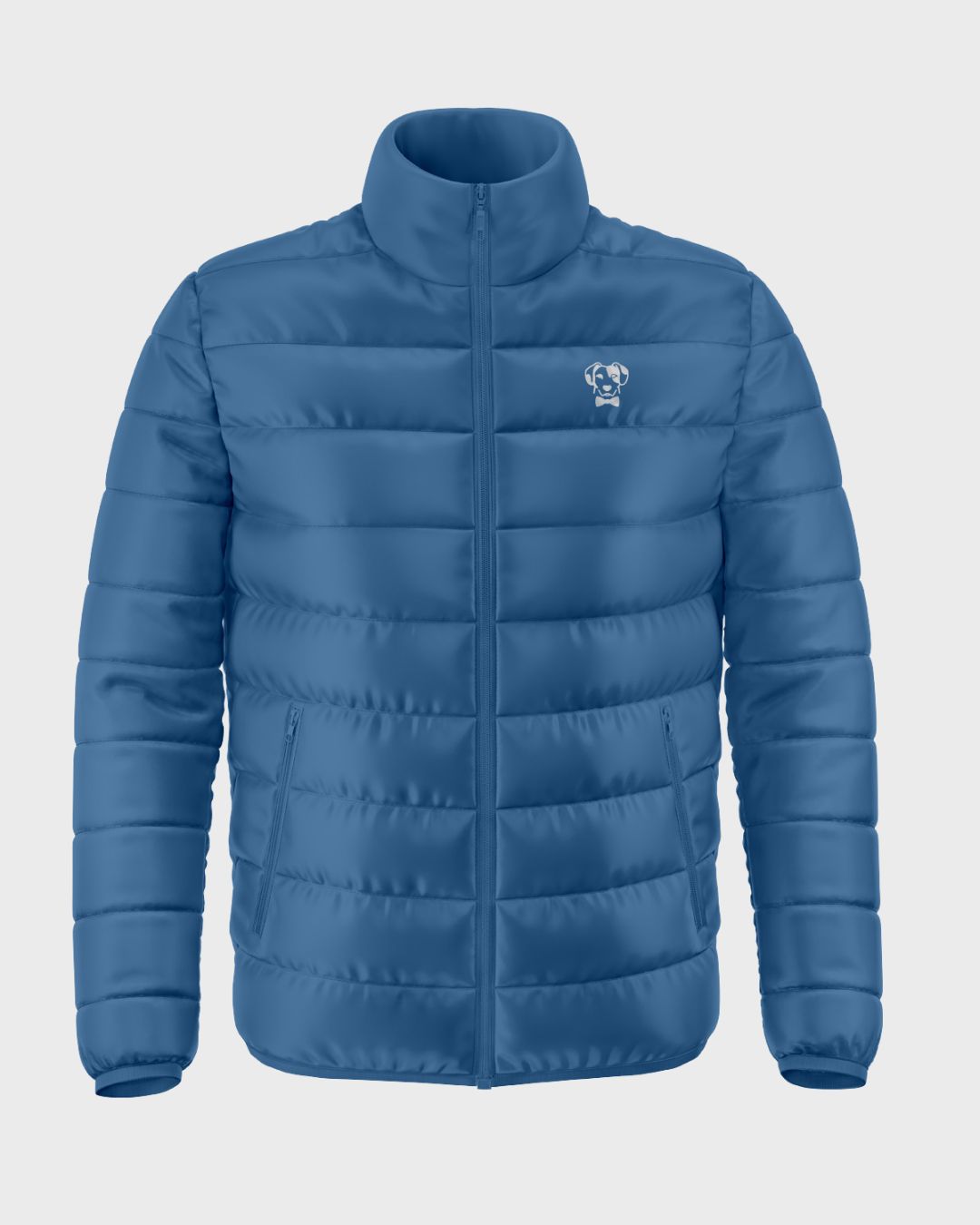 Chaqueta acolchada azul